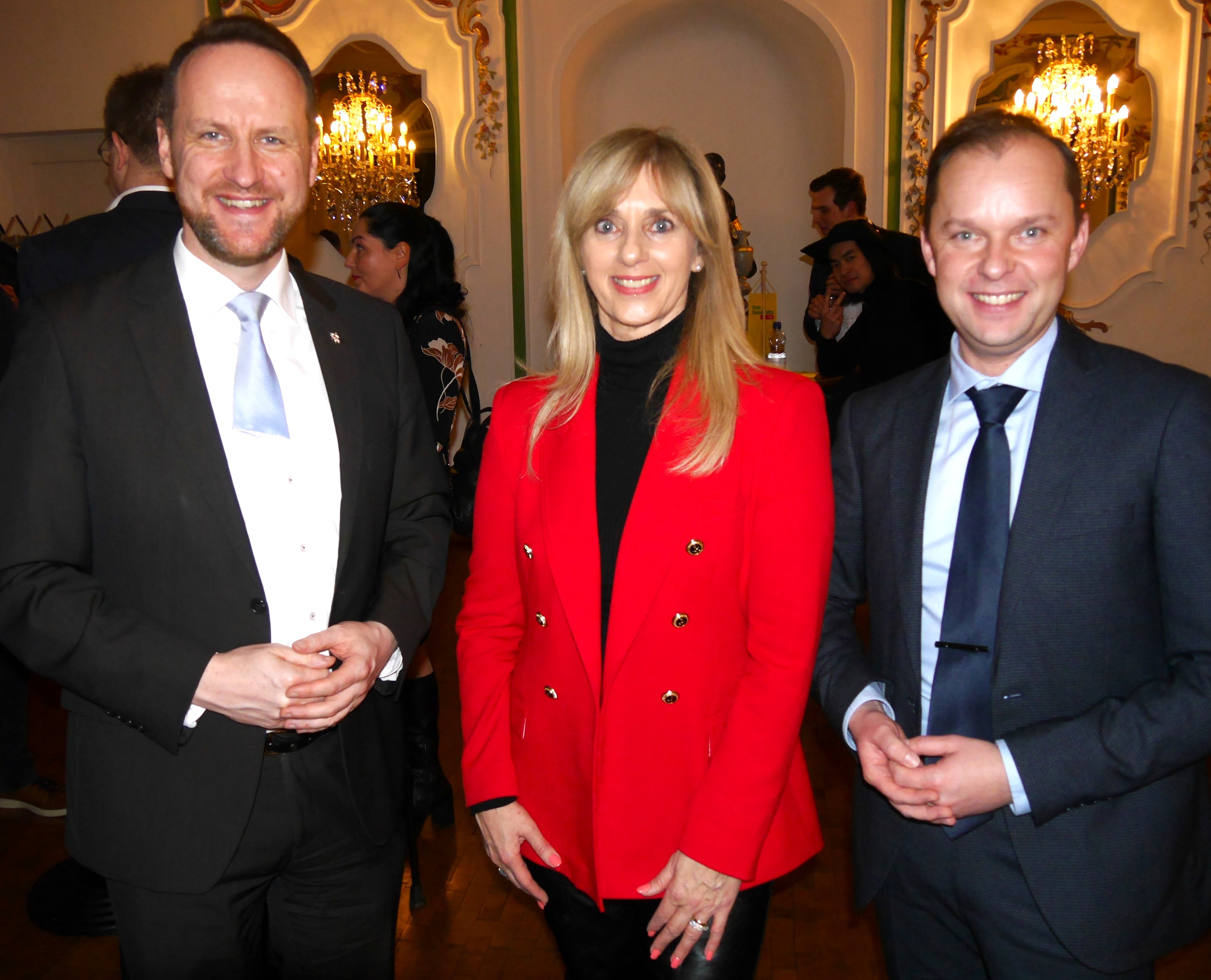 Christian Baron (Erster Bürgermeister Schwäbisch Gmünd), Renata Alt MdB, Chris-Robert Berendt (Kreisvorsitzender)